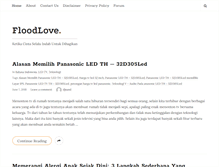 Tablet Screenshot of floodlove.net